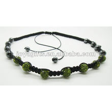 7PCS bola de cristal shamballa colar 7 PCS bola de cristal shamballa colar